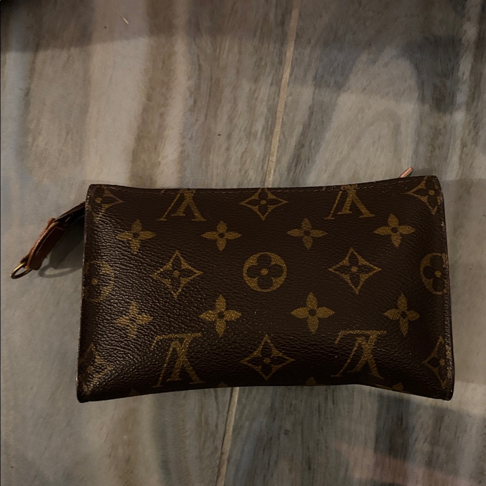 Louis Vuitton Brown Monogram Pouch